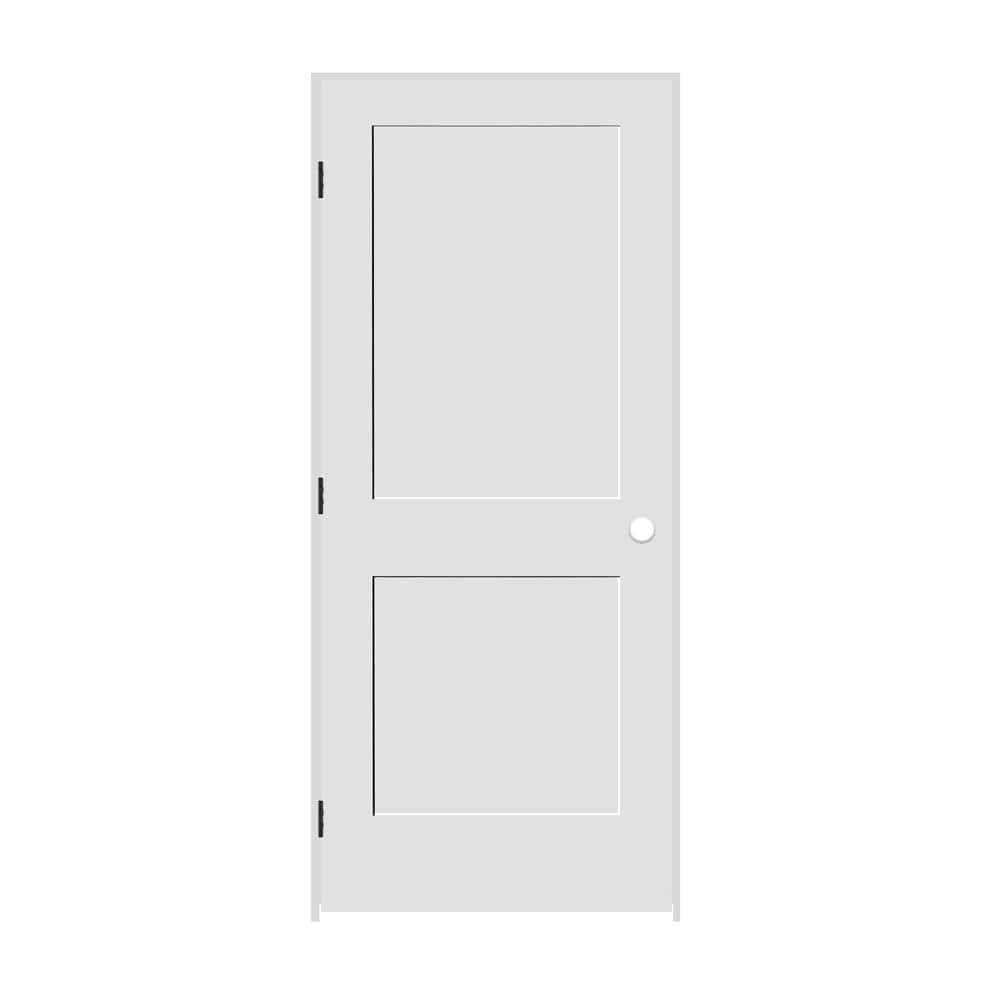 Trimlite 2868138-8402Rh10b4916 32 inch by 80 inch 2-Panel Shaker Right Handed Interior Prehung 2868138pri8402RH10B4916 - Cheap Fitting