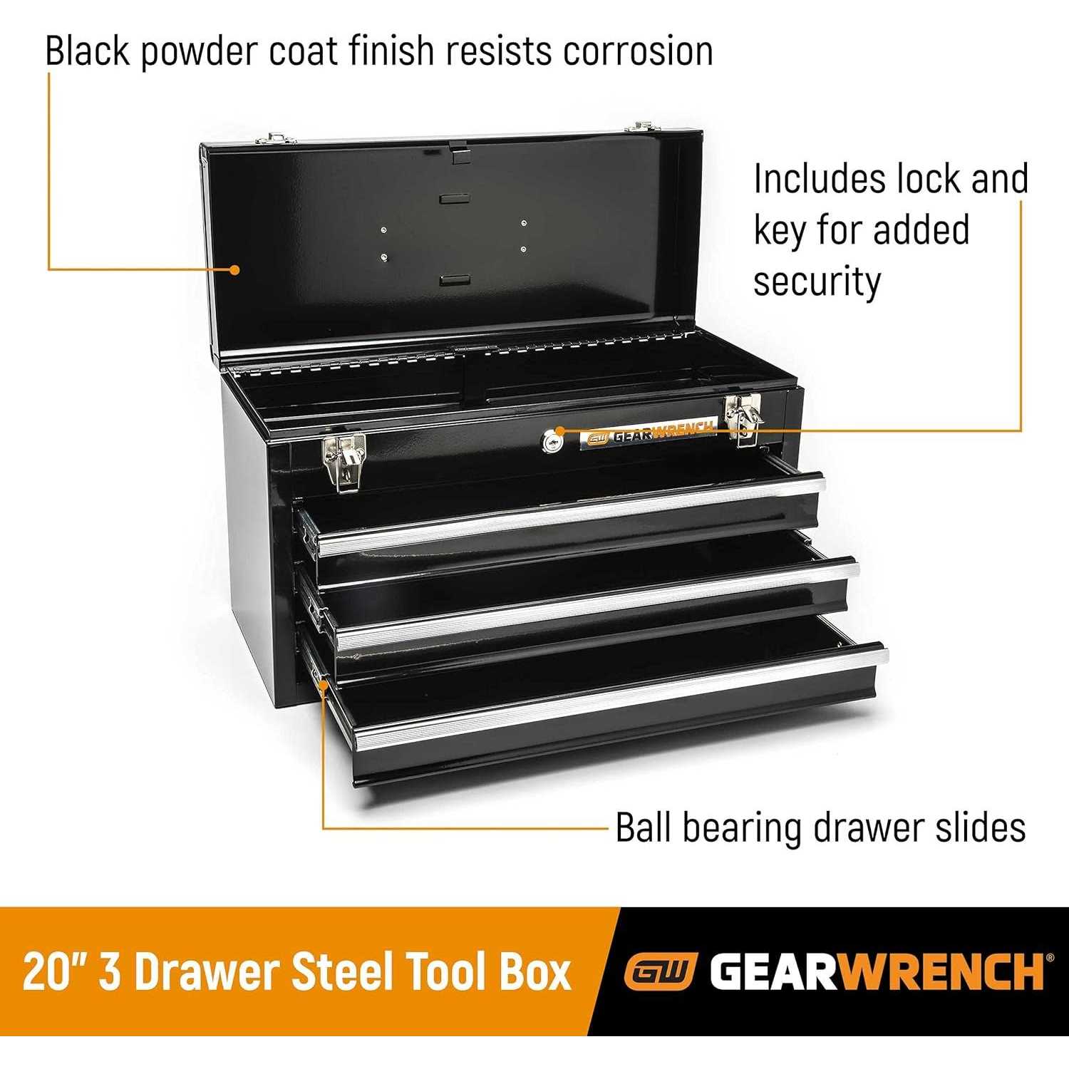 GearWrench 83151 3 Drawer Tool Box - Cheap Fitting