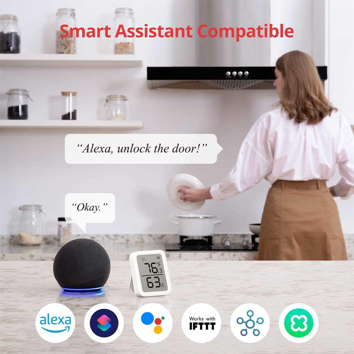 SwitchBot Smart Lock Bluetooth Electronic Deadbolt Keyless Entry Door Lock for Front Door - Cheap Fitting