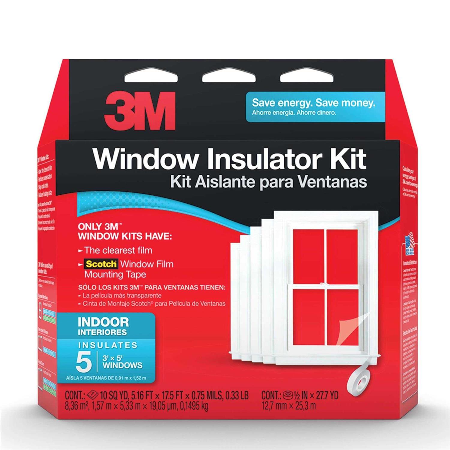 3M Indoor Window Insulator Kit - Cheap Fitting