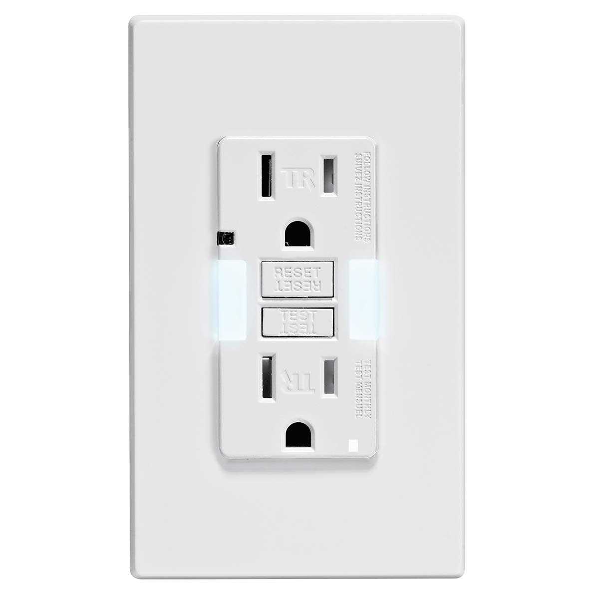 Leviton SmartlockPro GFCI Outlet White GFNL1-W - Cheap Fitting