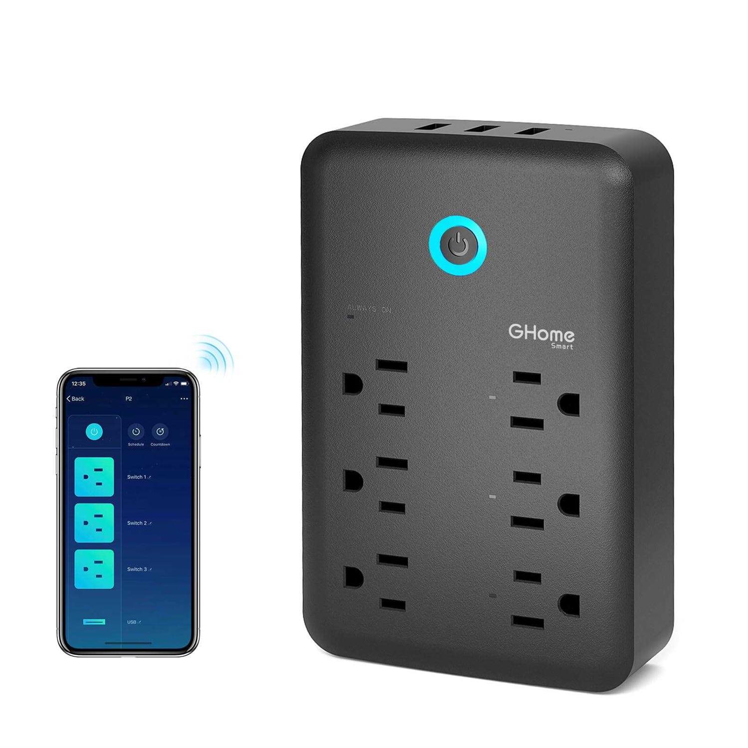 GHome Smart Smart Smart Outlet - Cheap Fitting