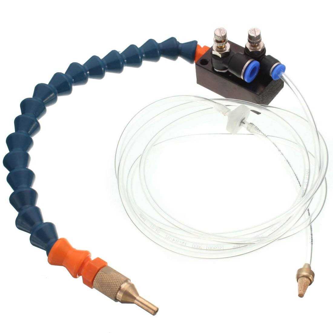 OriGlam The Mist Coolant Lubrication Spray System for Metal Cutting Engraving Cooling Sprayer Machine for Air Pipe CNC Lathe Milling Drill - Cheap Fitting