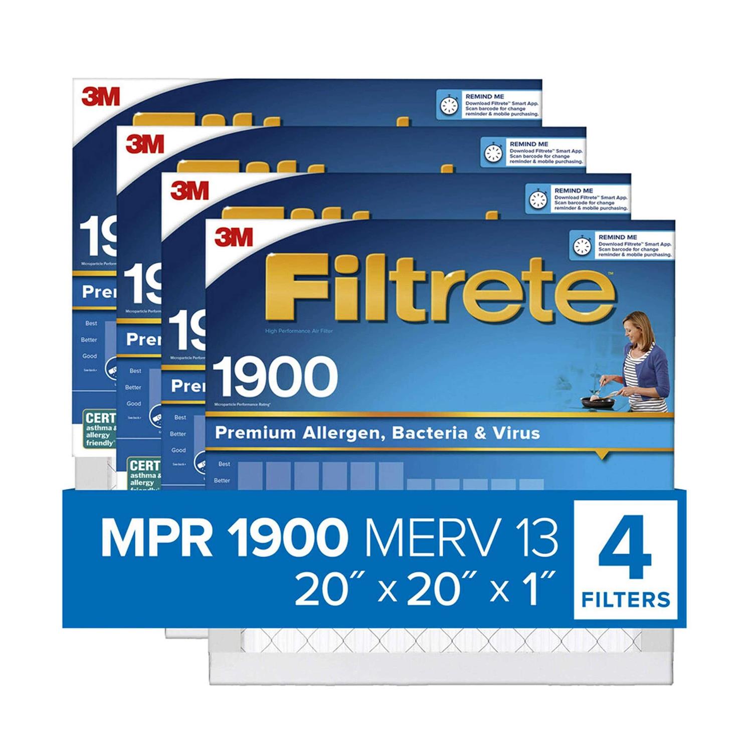 Filtrete 1900 Ultimate Allergen Filter - Cheap Fitting