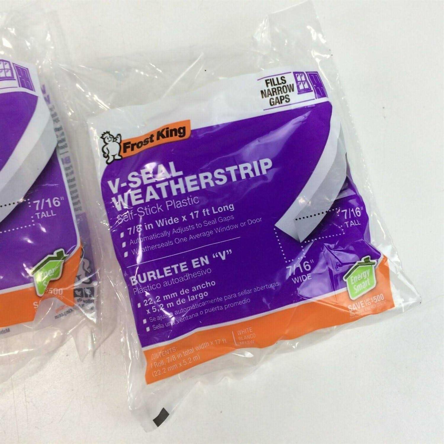 Frost King V-Seal Weatherstrip - Cheap Fitting