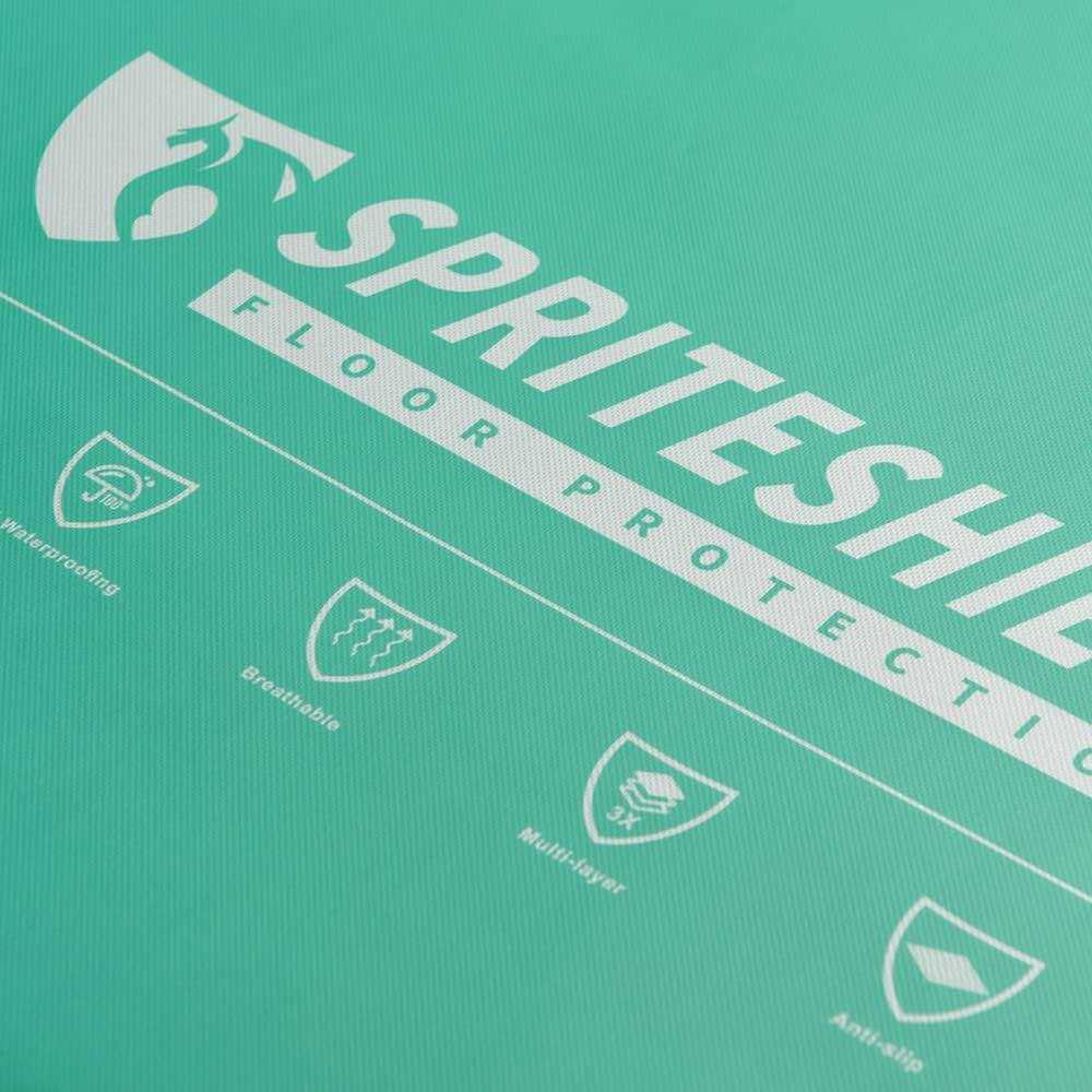 Spriteshield 39 x 100′ Heavy-Duty Temporary Floor Protection for Construction & Renovation - Cheap Fitting