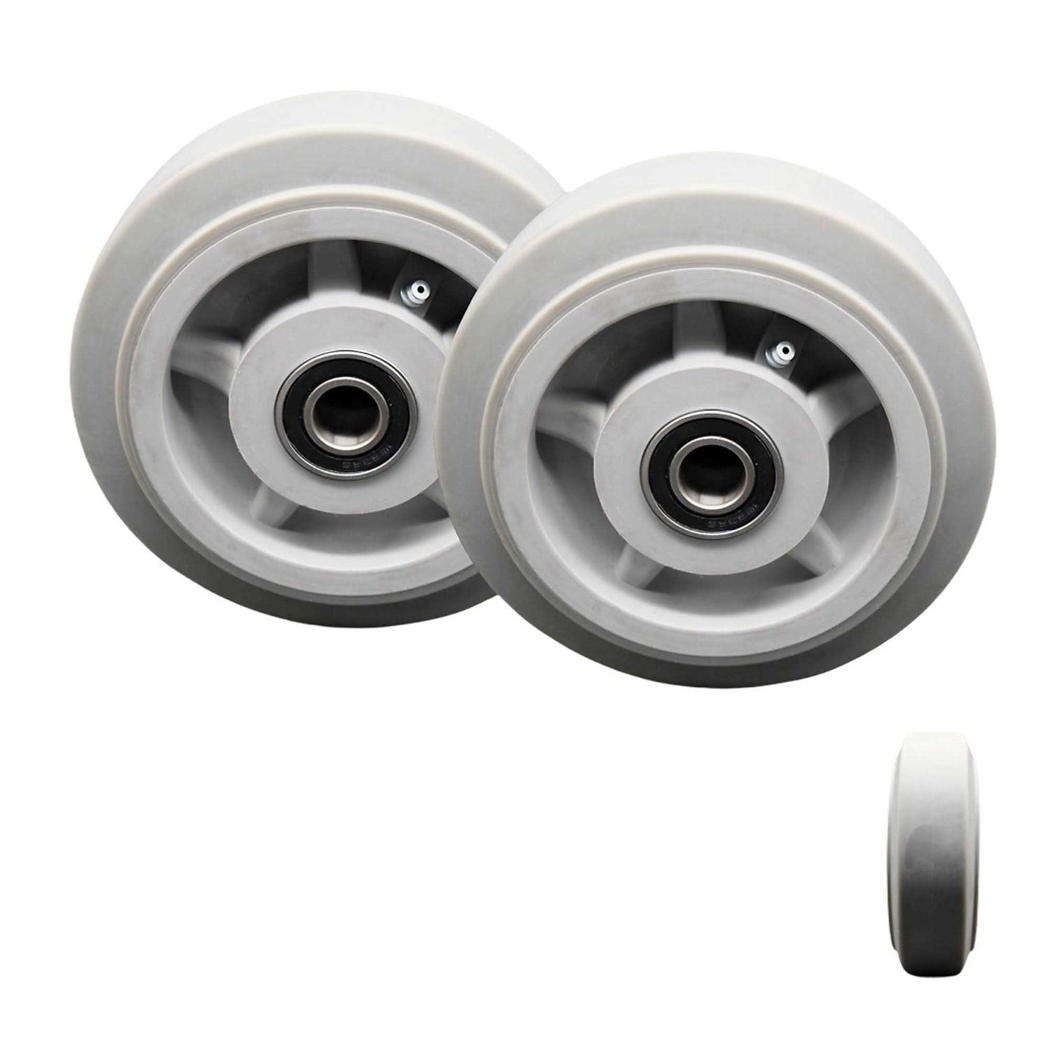 Service Caster 6 x 2 In Replacement Only for Haul Master Appliance Dolly Hand Truck - Cheap Fitting