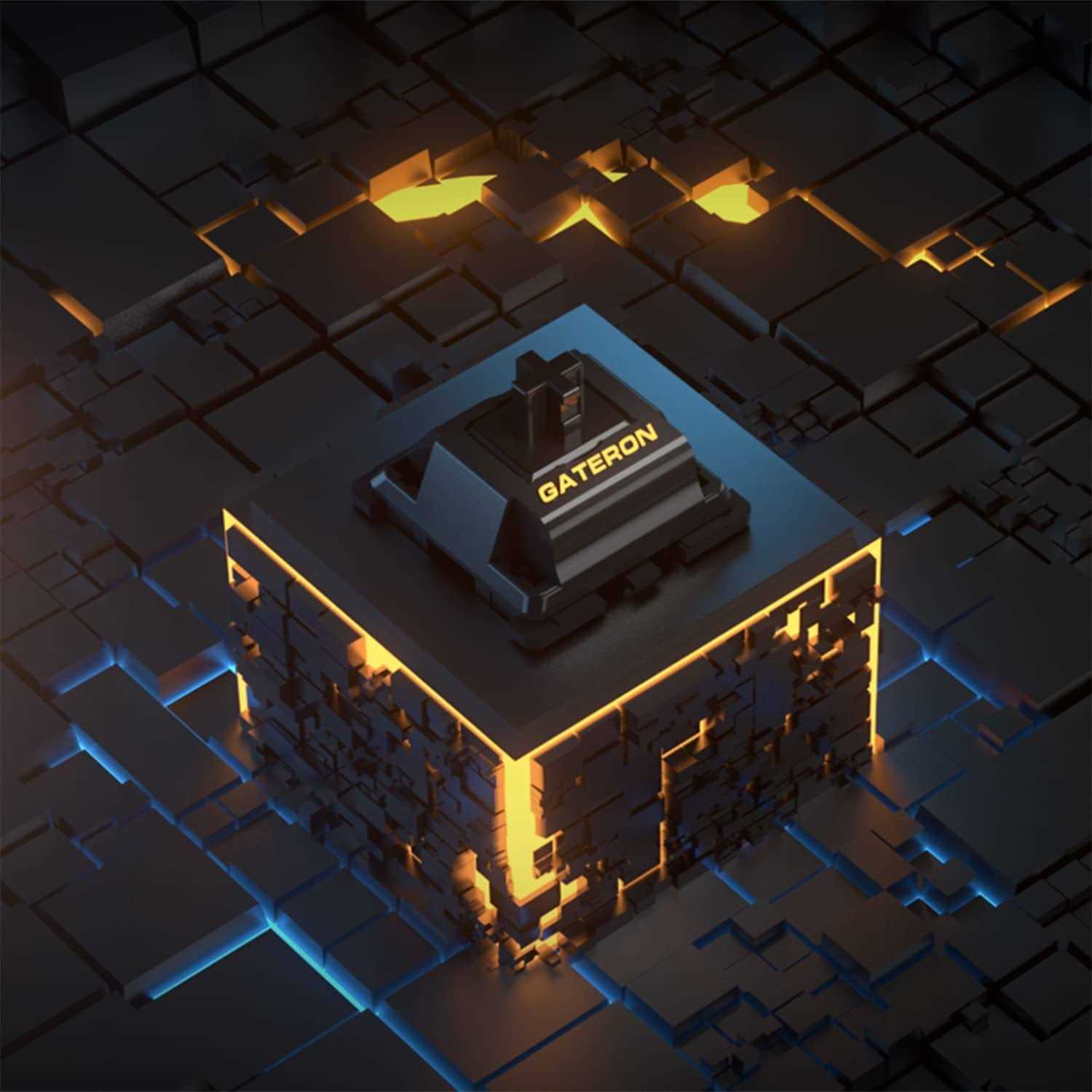 GCP Products Gateron Oil King Pre Lubed 5Pin Linear Switches For Mechanical Keyboard - Cheap Fitting