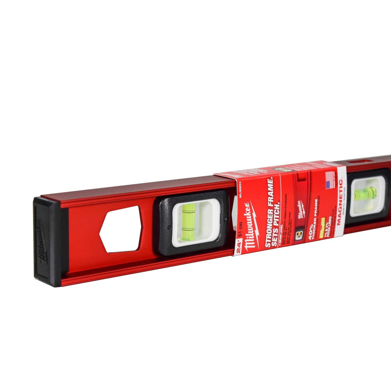 Milwaukee Magnetic I-Beam Level MLIBM24 - Cheap Fitting