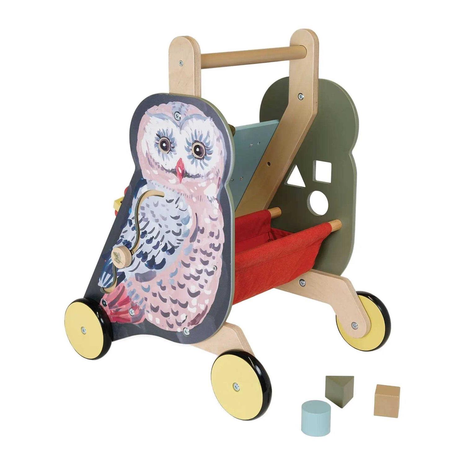 Manhattan Toy Wildwoods Owl Push-Cart - Cheap Fitting