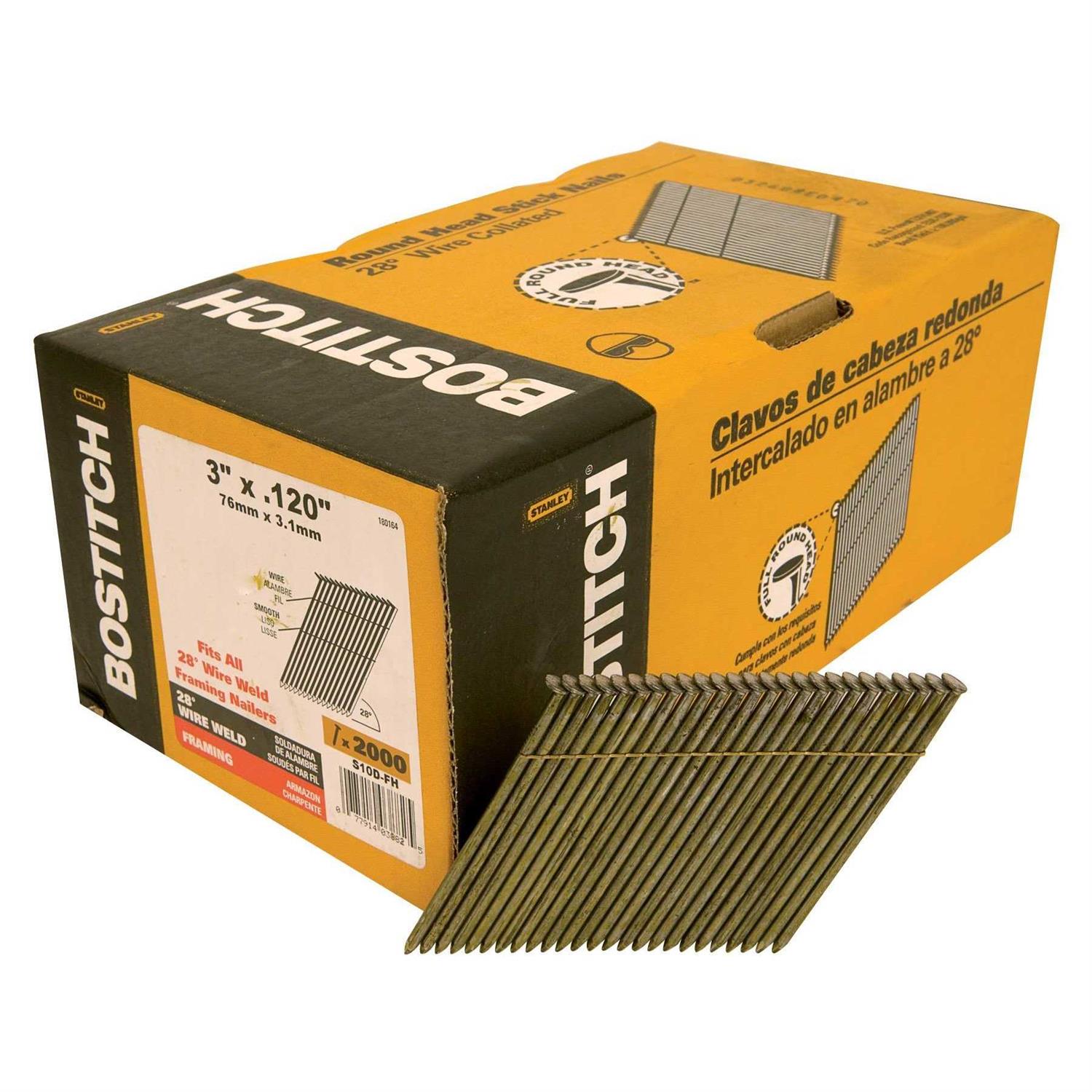 Stanley Bostitch Framing Nail 3 S10D-FH - Cheap Fitting