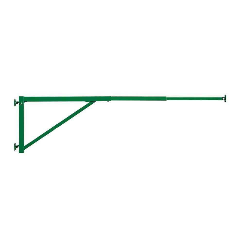 Garden Craft 12 ft. x 3 ft. Green Metal Barrier Fence Gate 552002 - Cheap Fitting