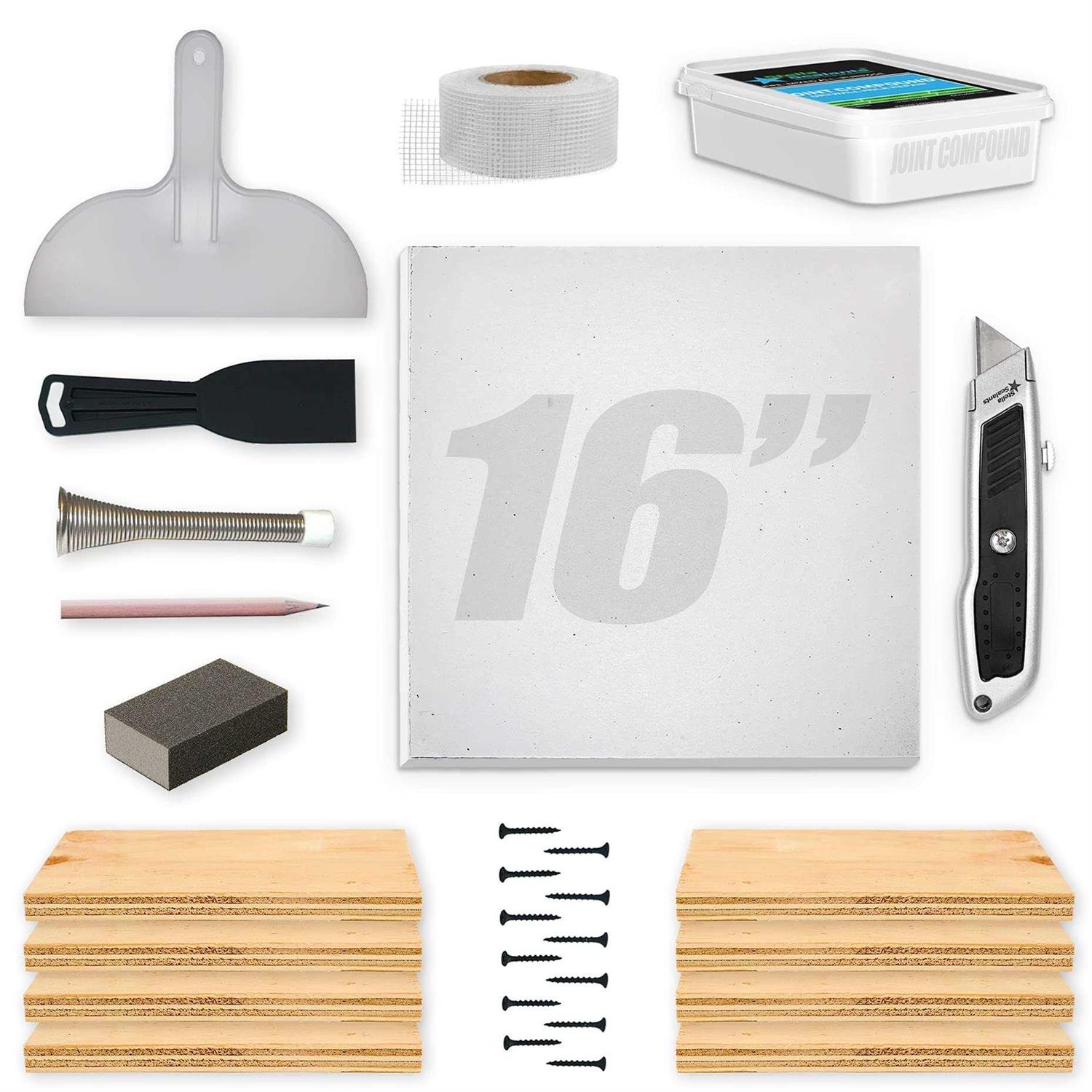 Drywall Repair Kit Pro by Stella Sealants - Cheap Fitting