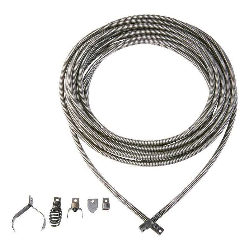 Pacific Hydrostar Drain Cleaner Replacement Cable and Cutter Set - Cheap Fitting