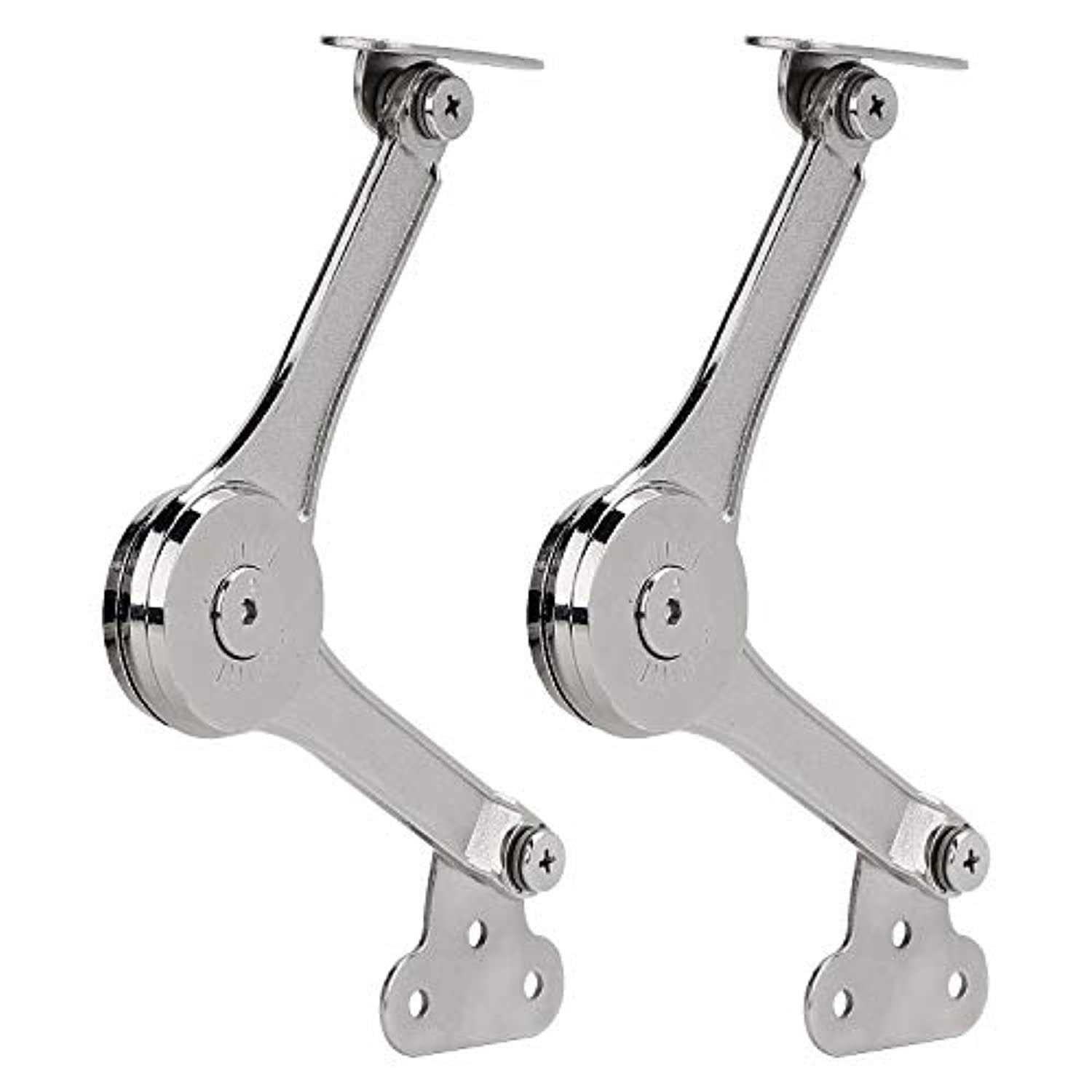 Ruyufe Heavy Duty Hinge with Soft Close Folding Lid Stay Hinge for Cabinet Kitchen Wardrobe Toy Chamber 2pcs - Cheap Fitting