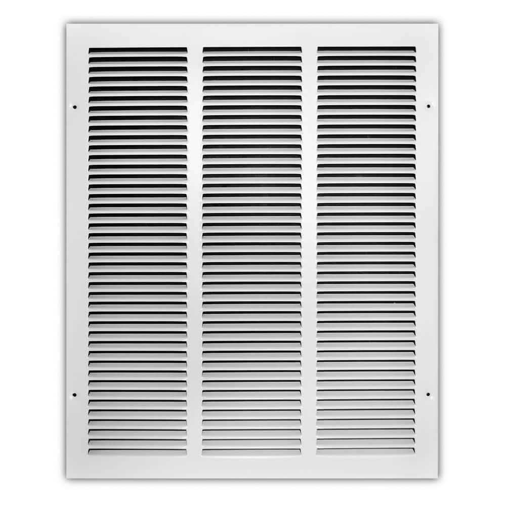 Everbilt 14 in. x 6 in. Steel Return Air Grille in White - Cheap Fitting