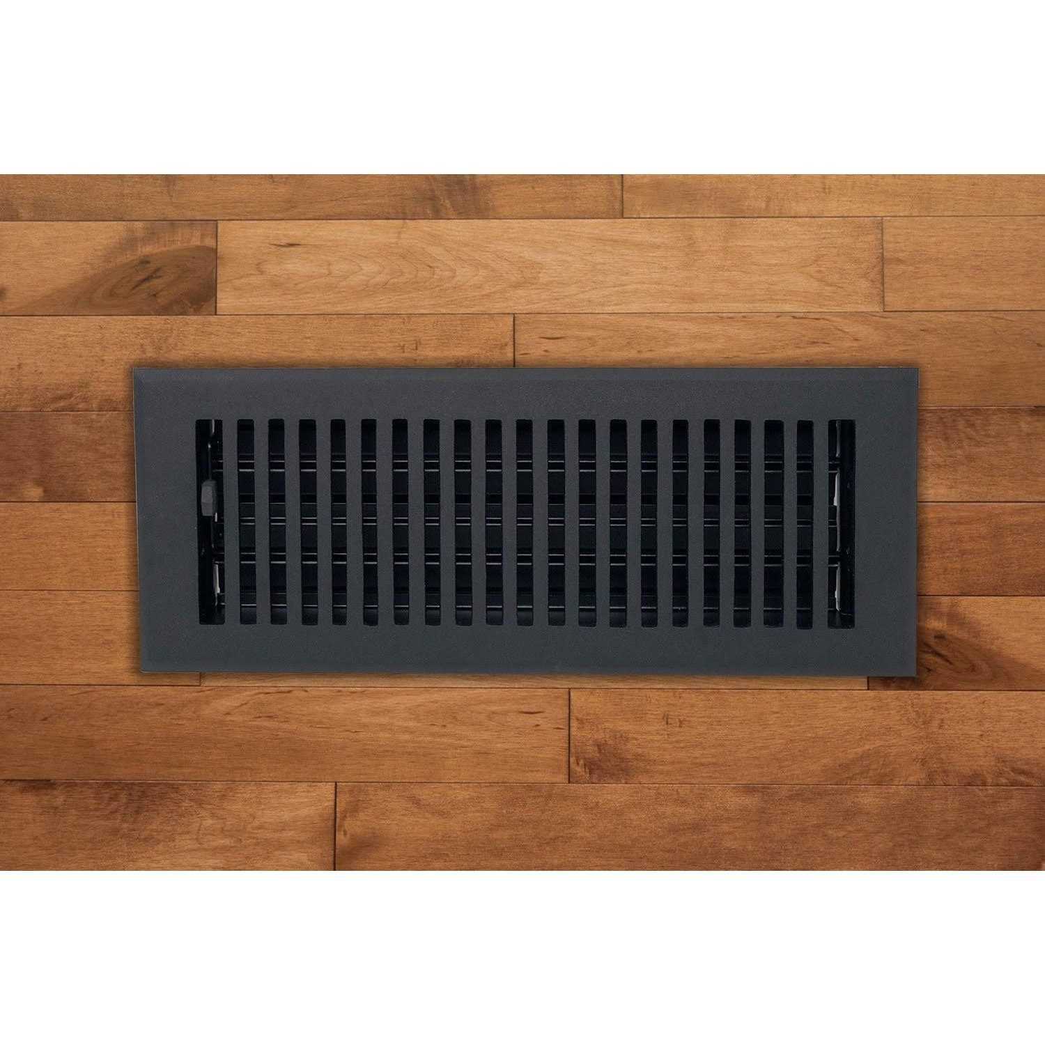 Madelyn Carter 4 x 10 Cast Aluminum Contemporary Vent Cover - Cheap Fitting