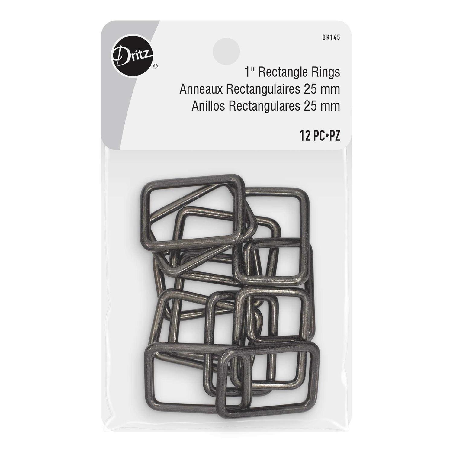 Dritz Rectangle Rings - Cheap Fitting