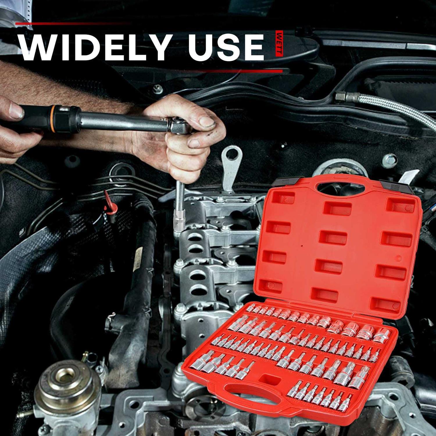 wett master torx bit socket and external torx socket set - Cheap Fitting