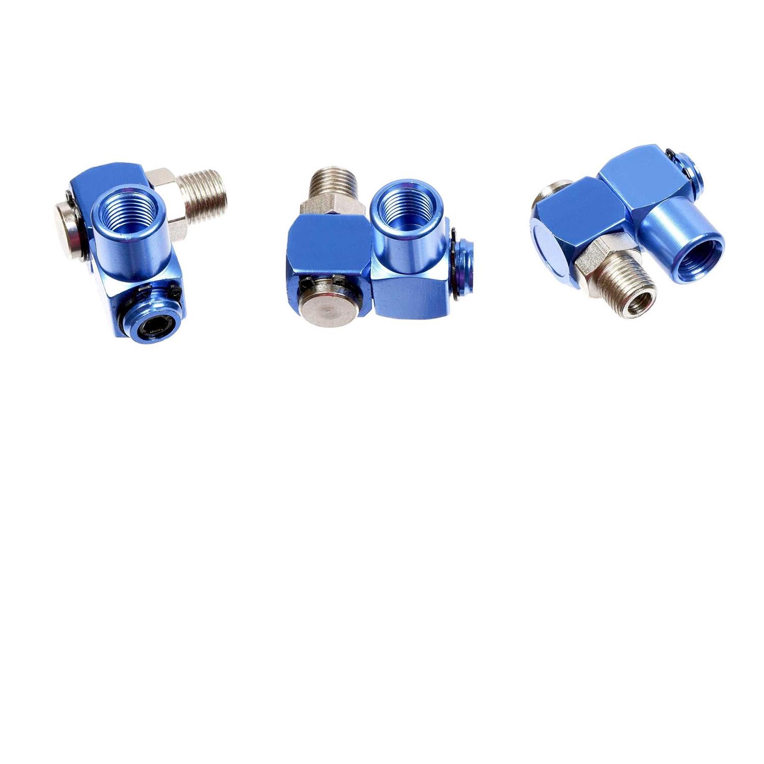 Vector Tools 3 Pack 360 Degree Swivel Air Hose Connector - Cheap Fitting