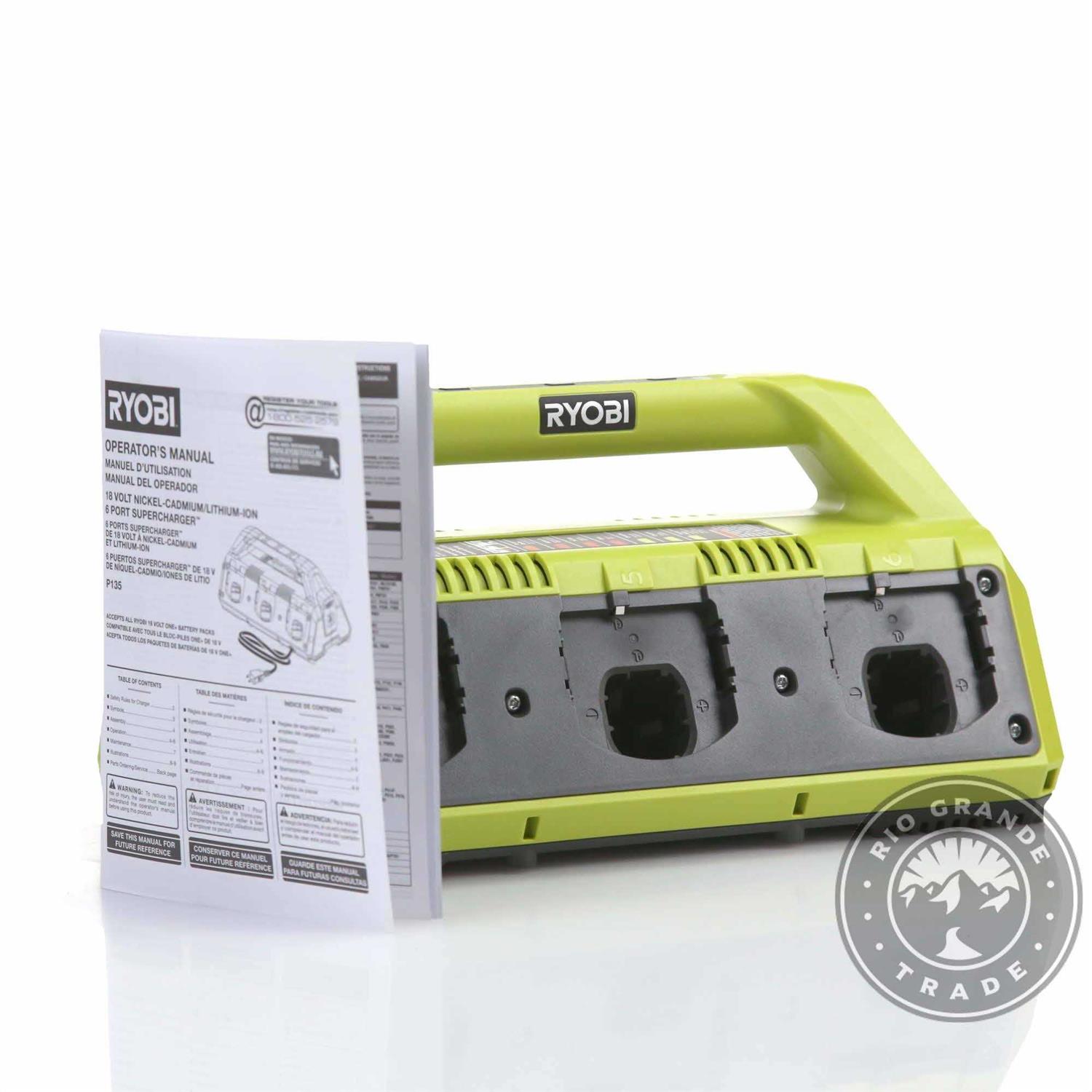 RYOBI P135 18V One+ 6-Port Supercharger - Cheap Fitting