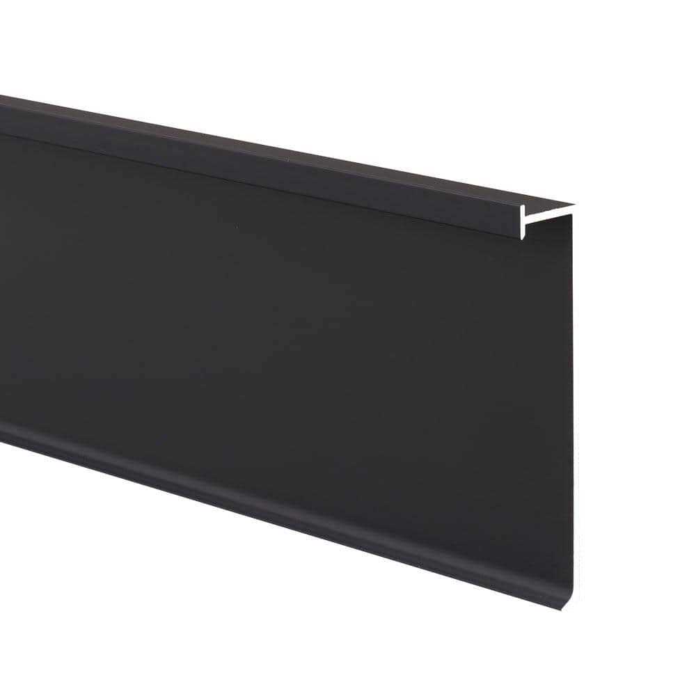EMAC Novorodapie Eclipse Matt 4 in. x 98-1/2 in. Aluminum Tile Edging Trim - Cheap Fitting