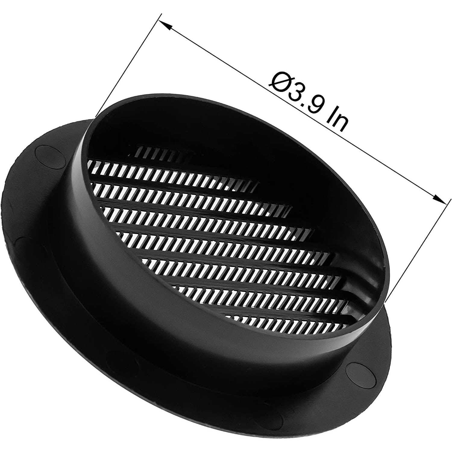 Vent Systems Soffit Vent Cover Round Air Vent Louver - Cheap Fitting