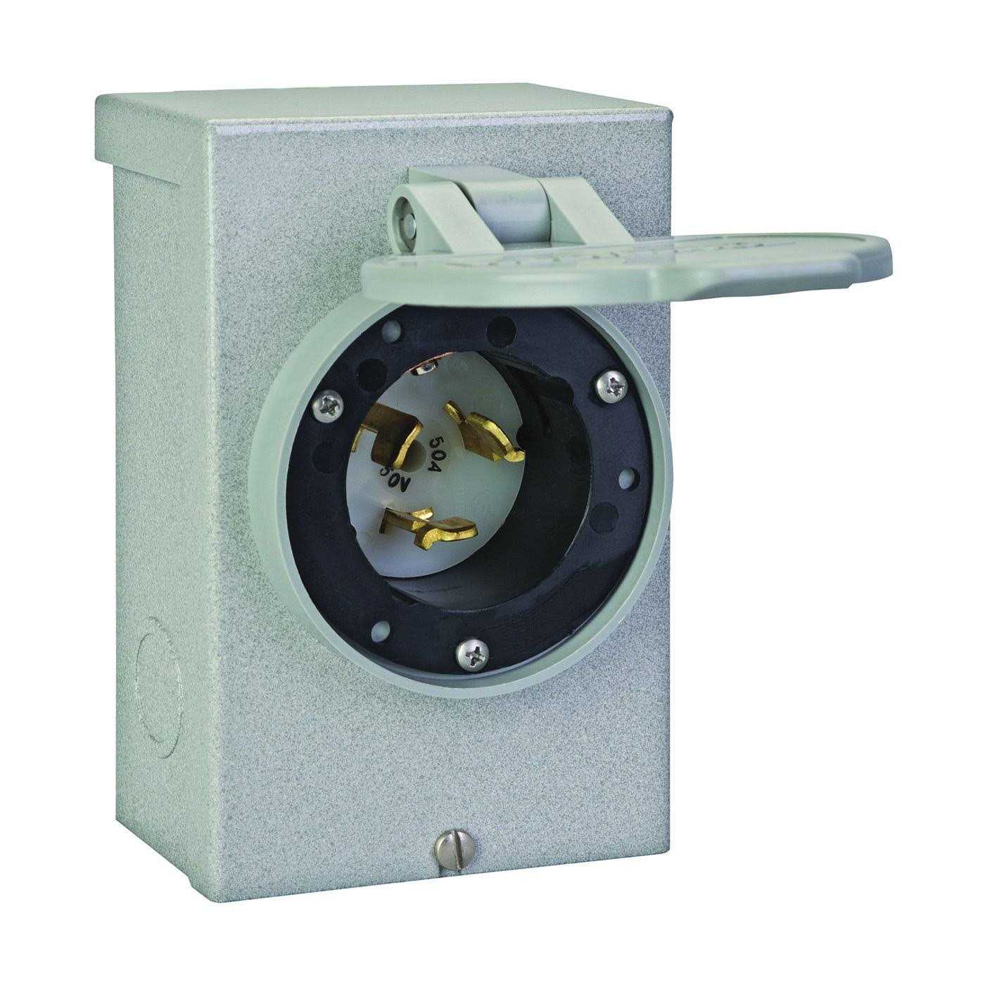 Reliance Controls 50 Amp Power Inlet Box PB50 - Cheap Fitting