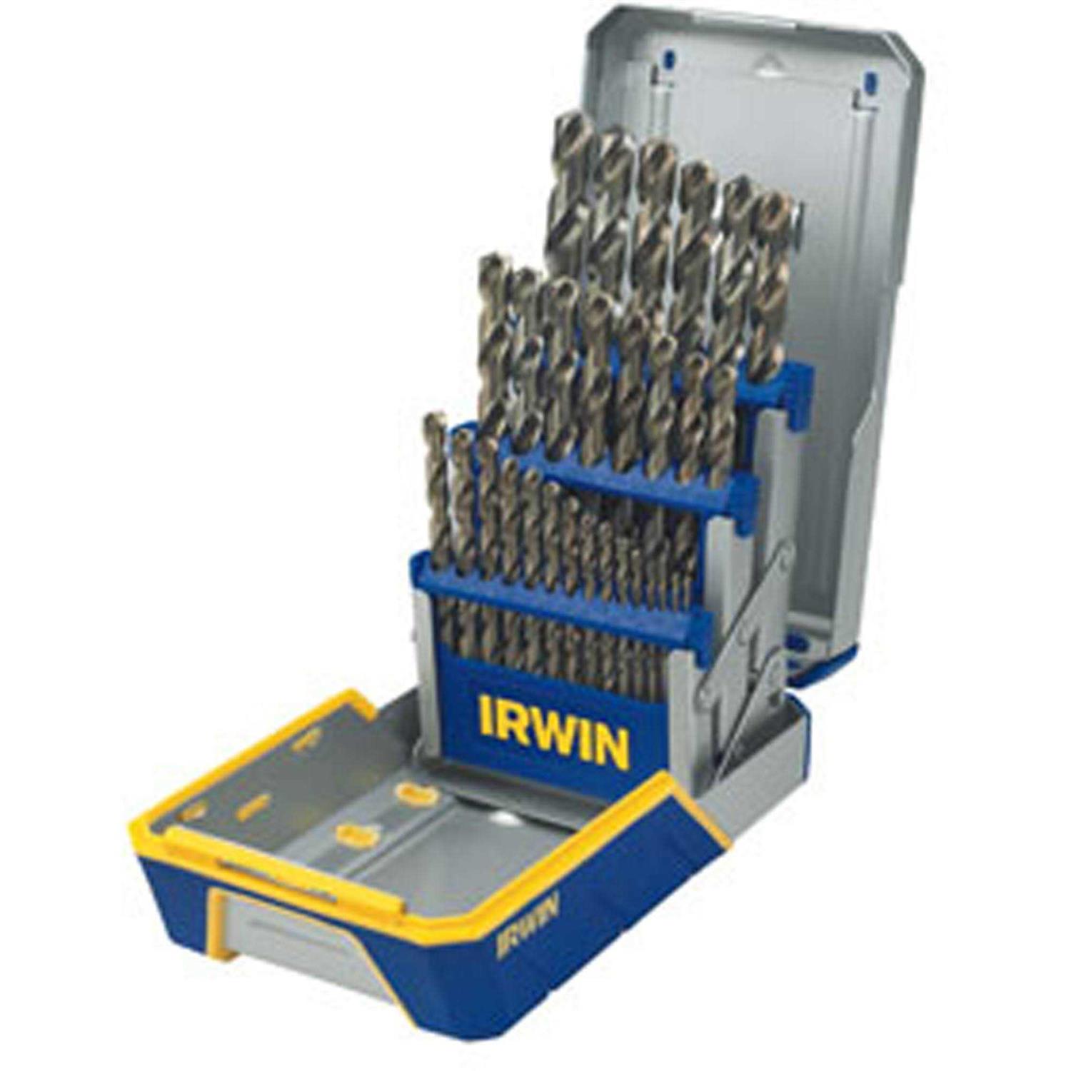 Irwin 3018002 29 Piece Cobalt Drill Bit Set - Cheap Fitting