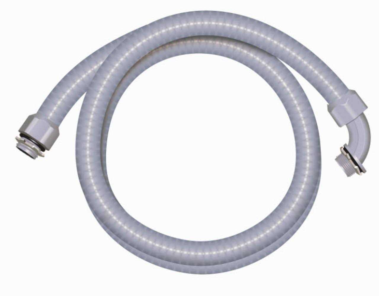 Southwire 6-ft-Gauge-Conductor Non-Metallic Liquidtight A/C Whip Kit - Cheap Fitting