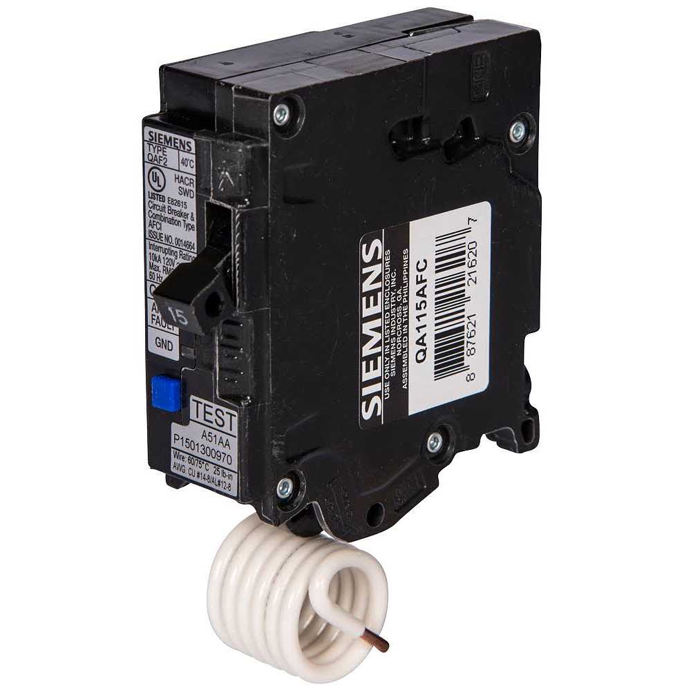 Siemens 20 Amp 1 in. Single-Pole Combination AFCI Circuit Breaker - Cheap Fitting