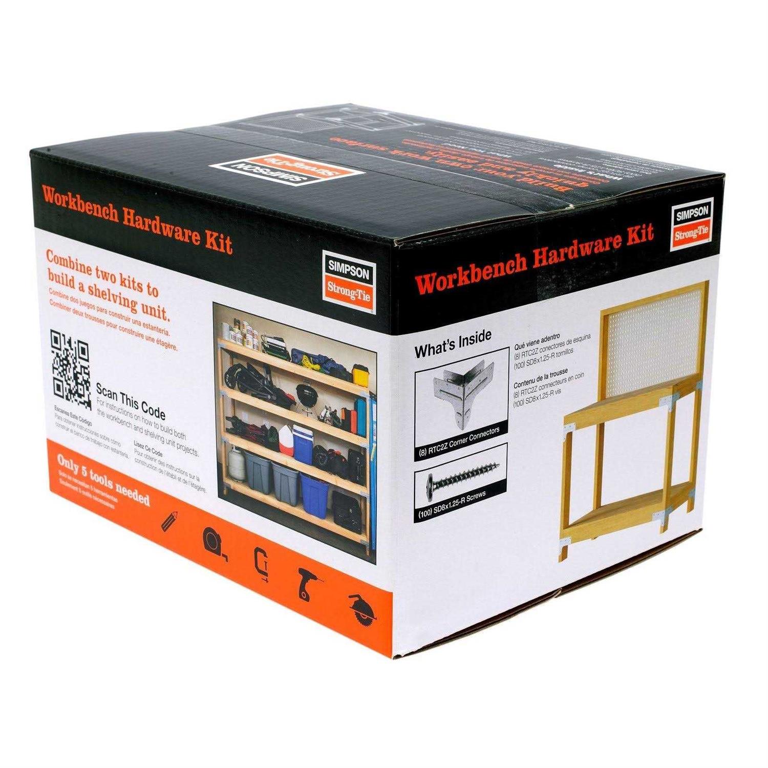 Simpson Strong Tie Workbench/Shelving Kit WBSK - Cheap Fitting