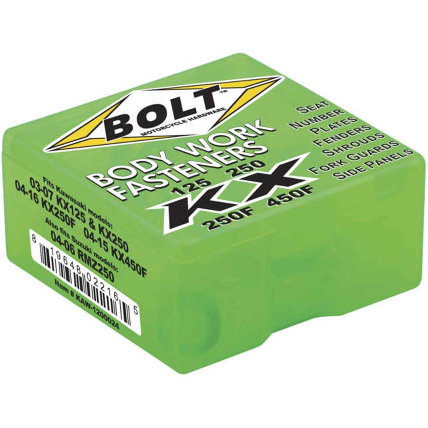 Bolt Full Plastic Fastener Kit Kx KAW-1200024 - Cheap Fitting