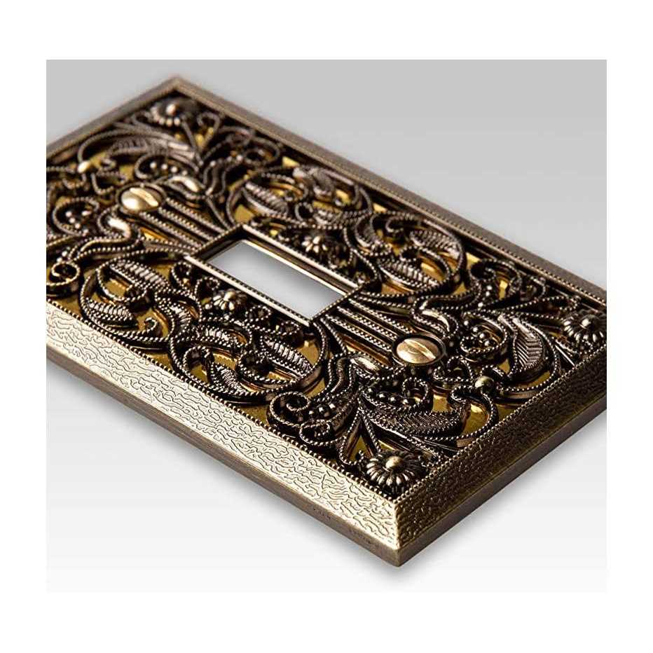 Amerelle 65TAB Filigree Wallplate 1 Toggle - Cheap Fitting