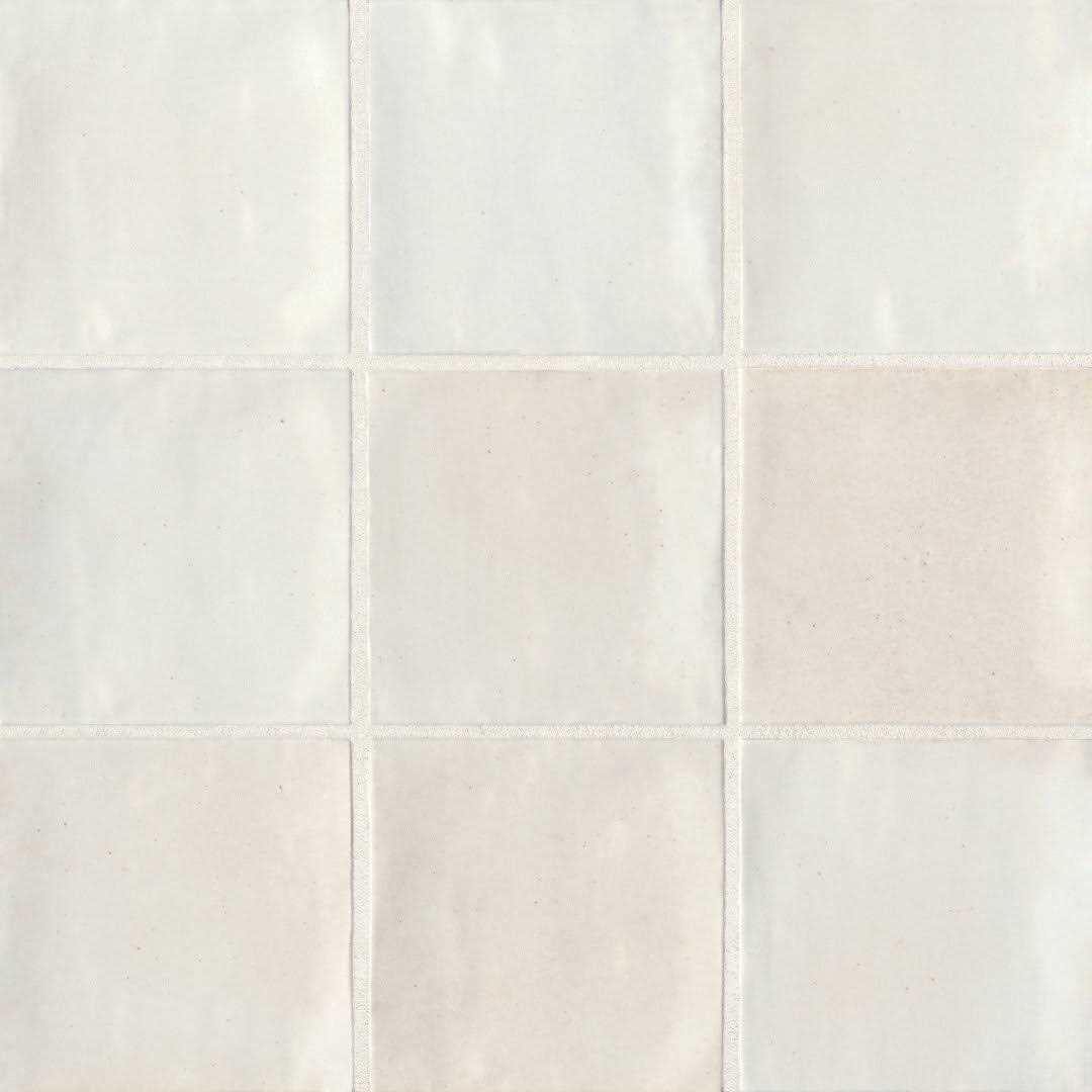 Bedrosians Celine 4 x 4 Matte Porcelain Floor & Wall Tile - Cheap Fitting