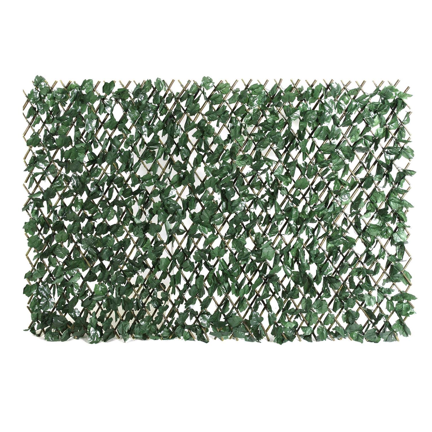 ColourTree Artificial Ivy Expandable Fence Privacy Screen Hedge - Cheap Fitting