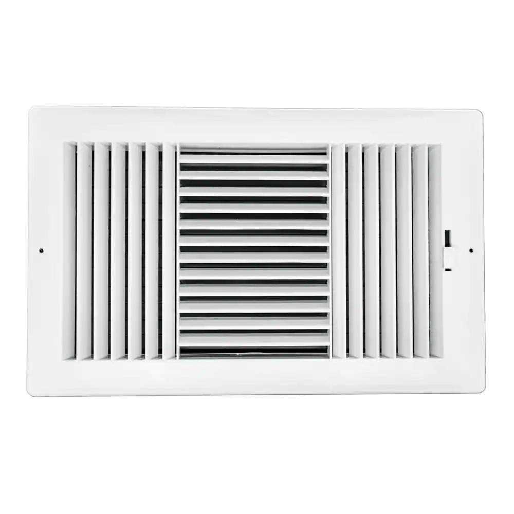 Venti Air 8 in Plastic 3 Way Supply Register - Cheap Fitting