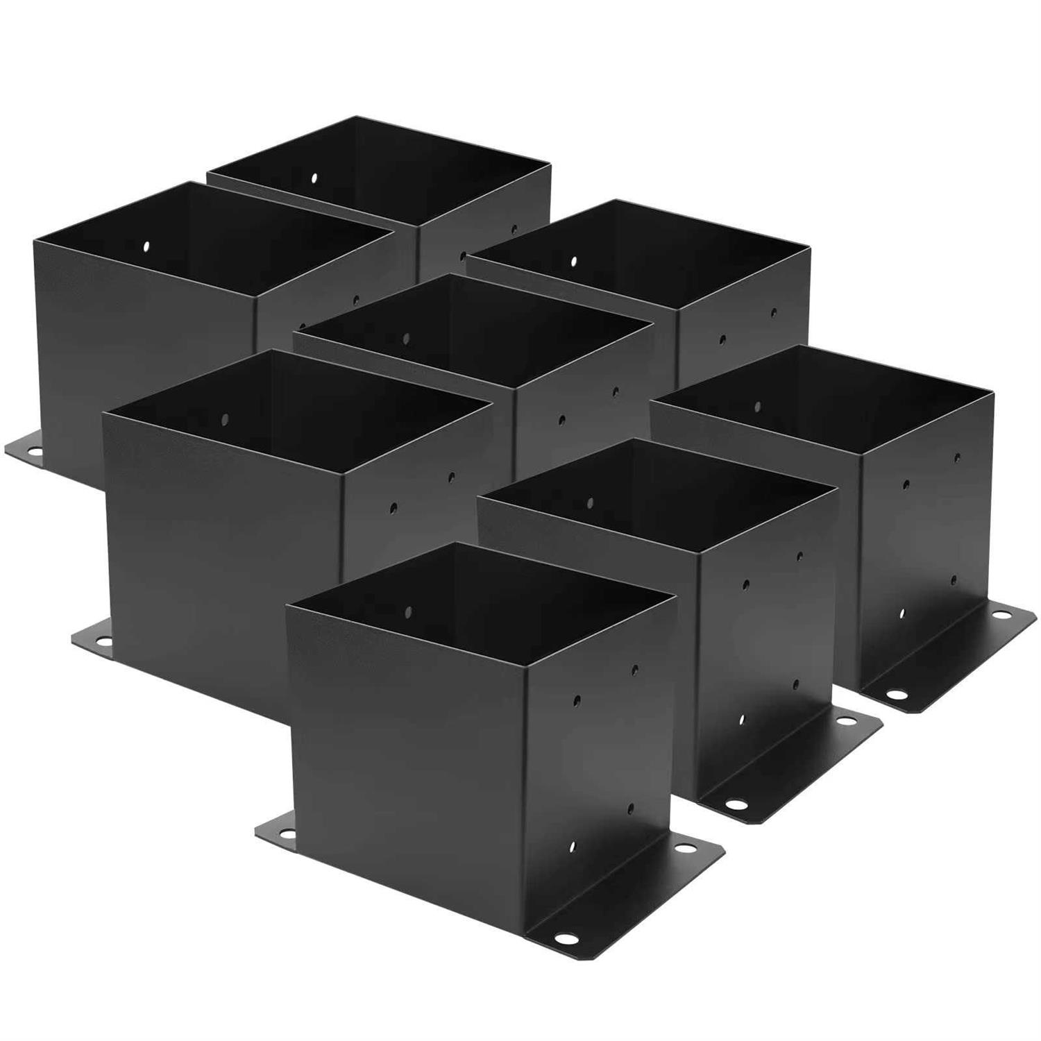 6X 6 Post Base Inner Size 5.6×5.6Deck Post Base,Heavy Duty Metal - Cheap Fitting