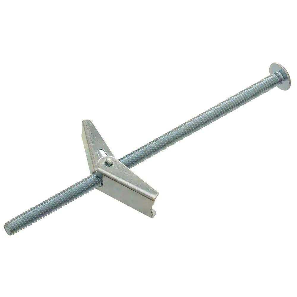 Everbilt 1/4 in. x Zinc-Plated Toggle Bolt with Round-Head Phillips Drive Screw - Cheap Fitting