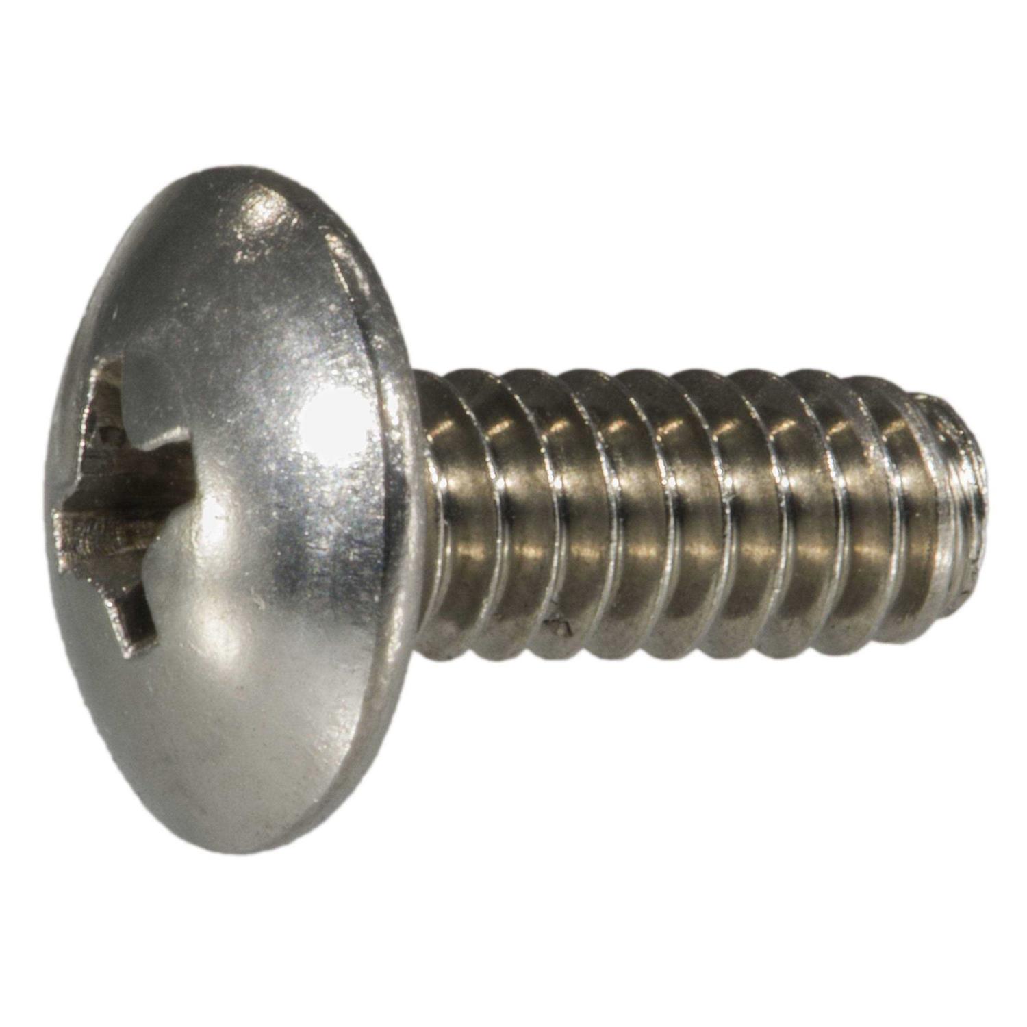 Monster Fastener #10-24 x 1/2 18-8 Stainless Phillips Truss Head Machine Screws - Cheap Fitting