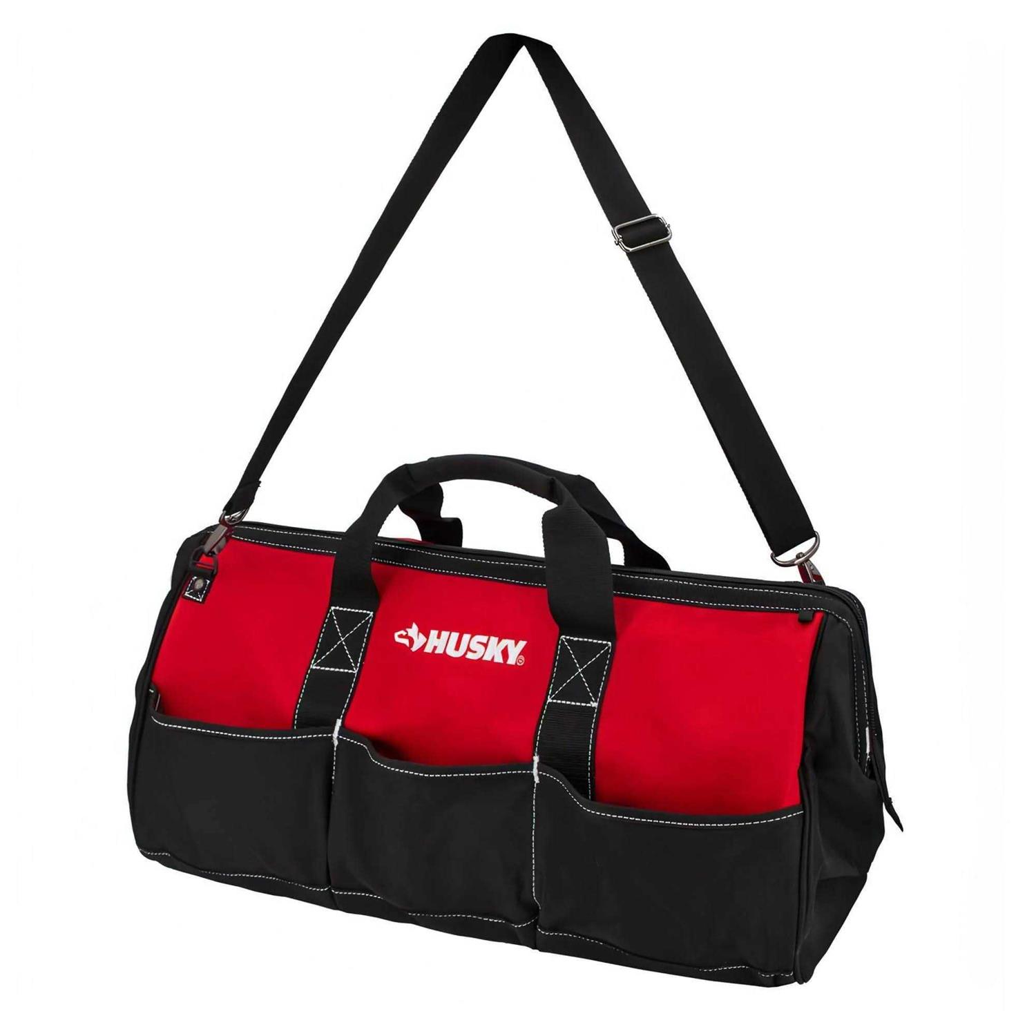 Husky 24 in. 16 Pocket Zippered Tool Bag - Cheap Fitting