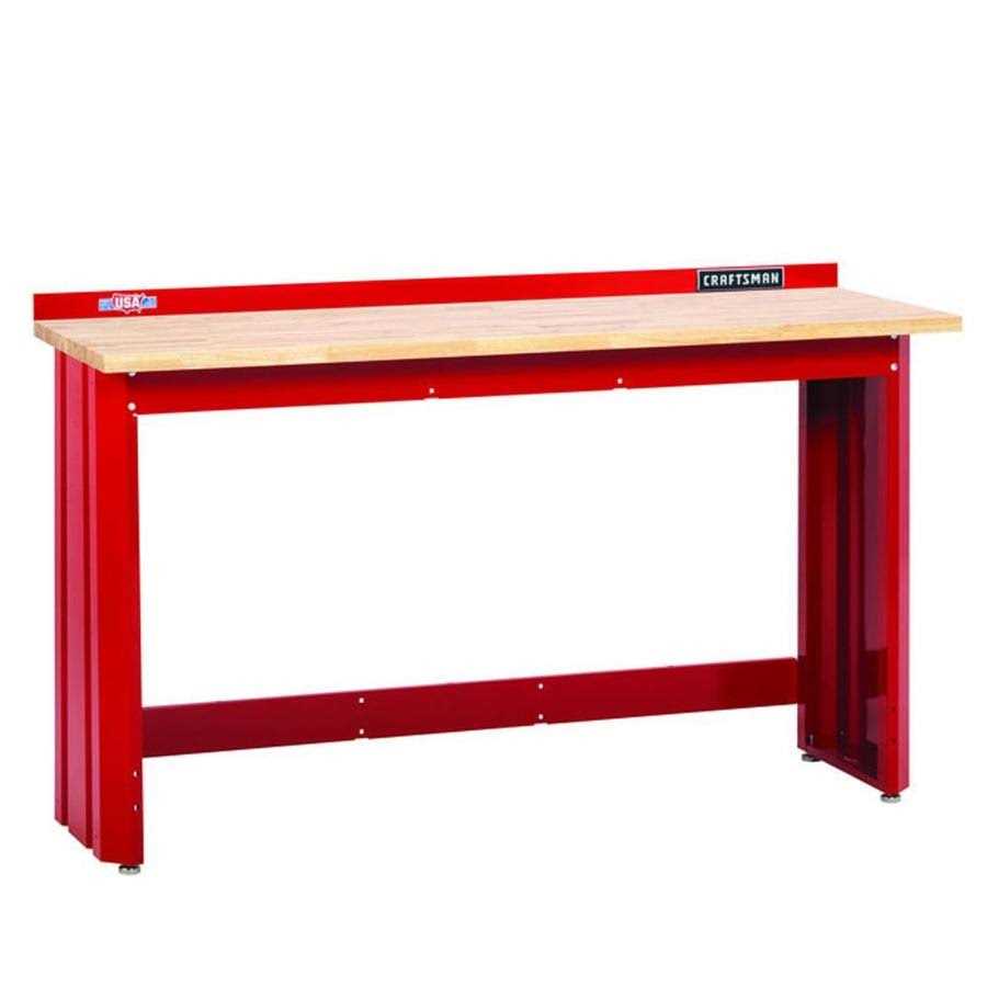 Craftsman 6& Workbench with Wood Top - Cheap Fitting