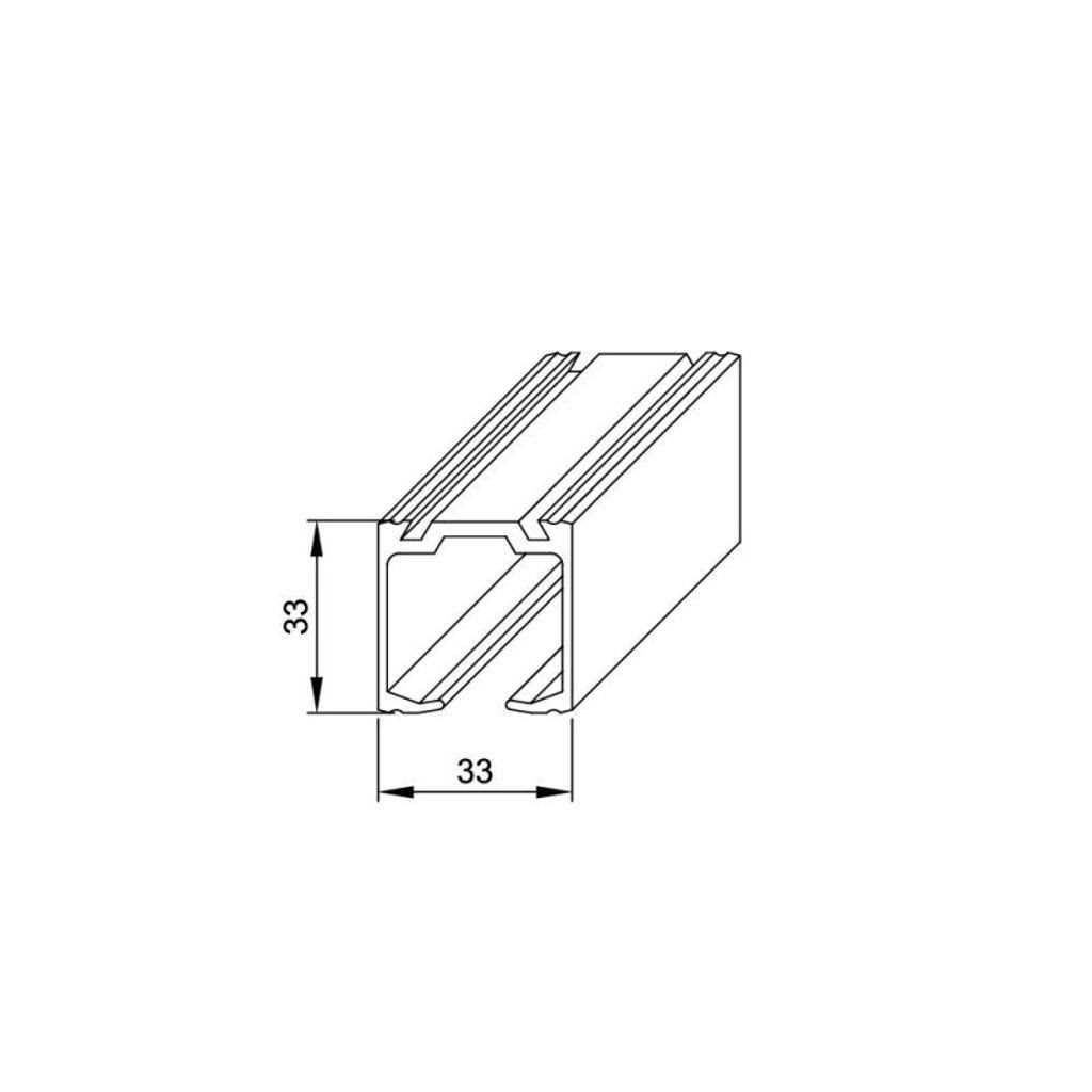 SLID’UP 160 Sliding / Pocket Door Hardware Kit - Cheap Fitting