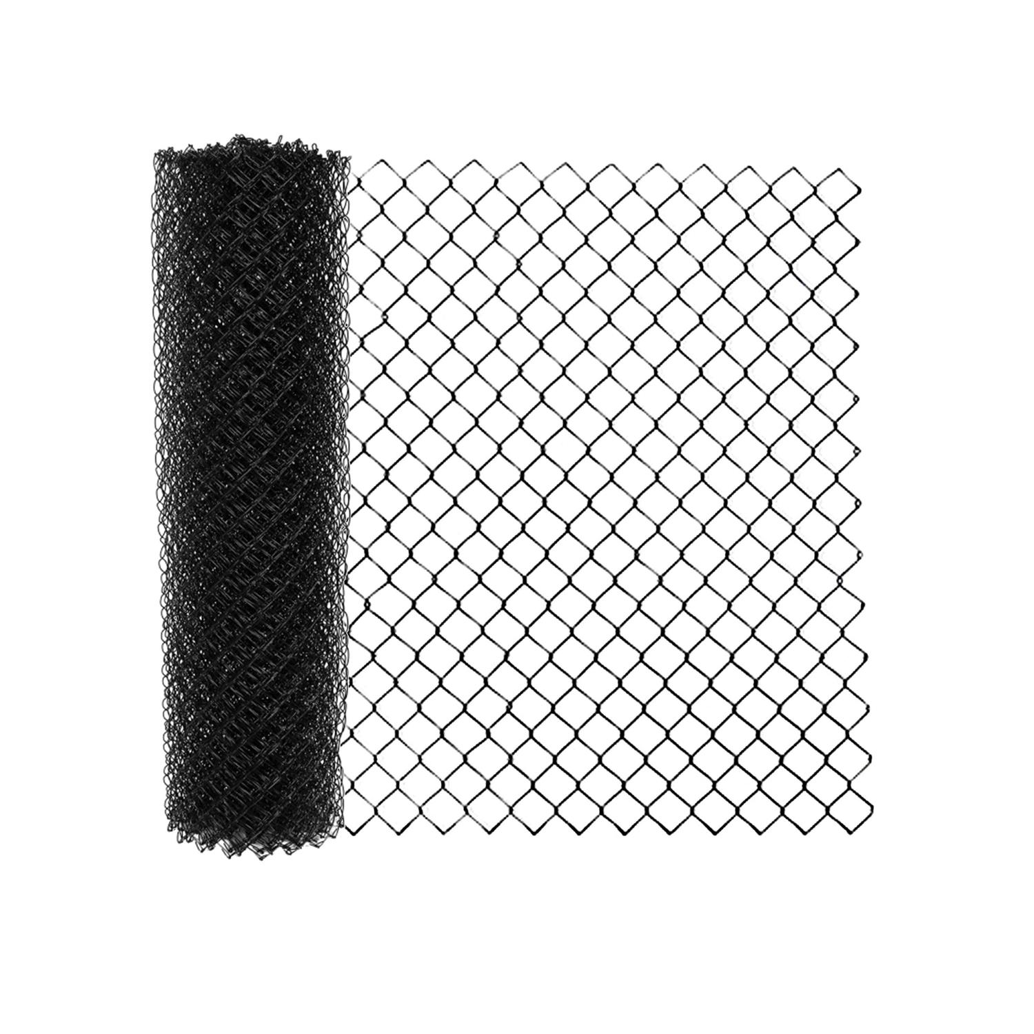 ALEKO Galvanized Steel Chain Link Fence Fabric 6 x 50 Feet 9.5-AW Gauge - Cheap Fitting