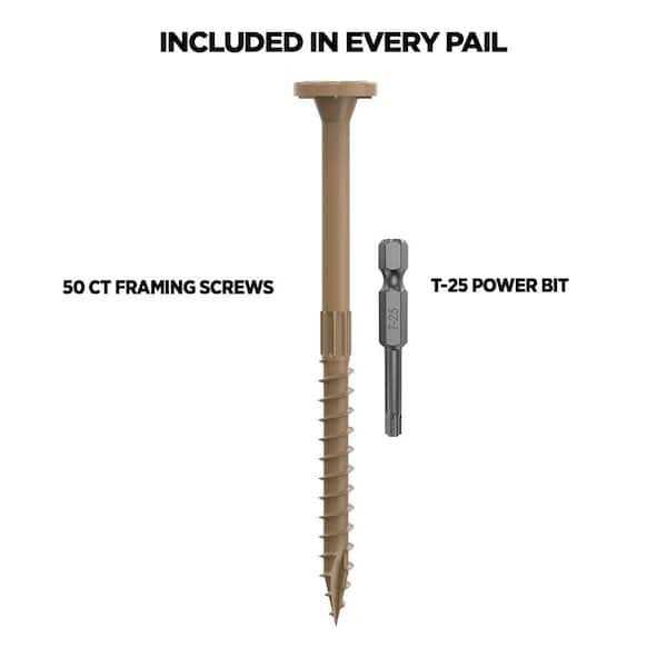 Camo Framing Screw 0.16 in Thread - Cheap Fitting