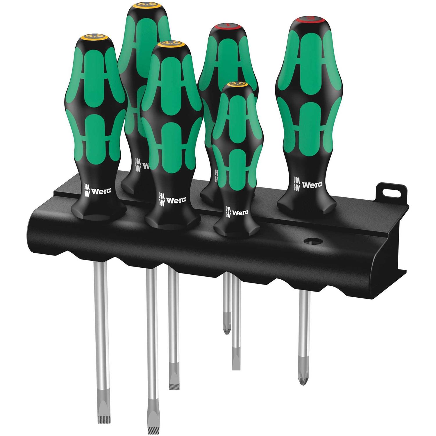 Wera Kraftform Plus 334/6 Lasertip Screwdriver Set - Cheap Fitting