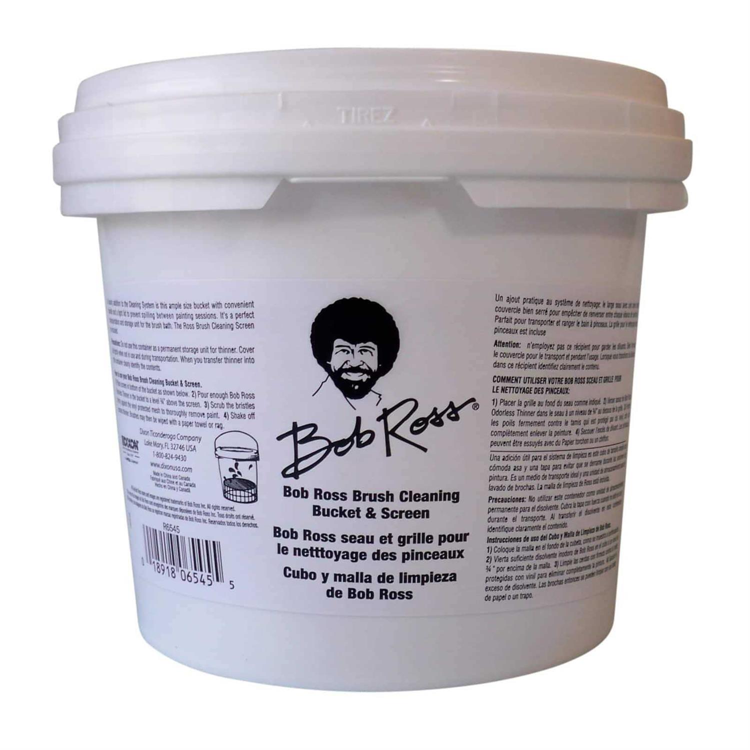 Bob Ross Cleaning Bucket & Screen - Cheap Fitting