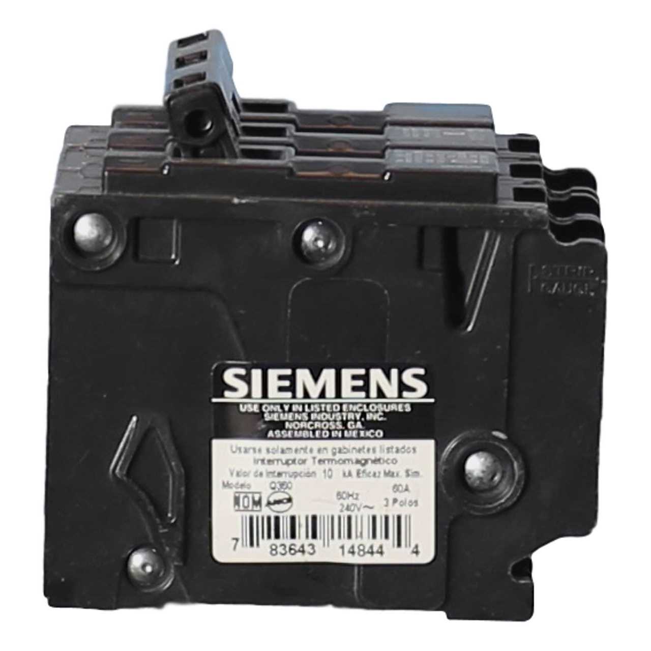 Siemens Q360 Circuit Breaker - Cheap Fitting