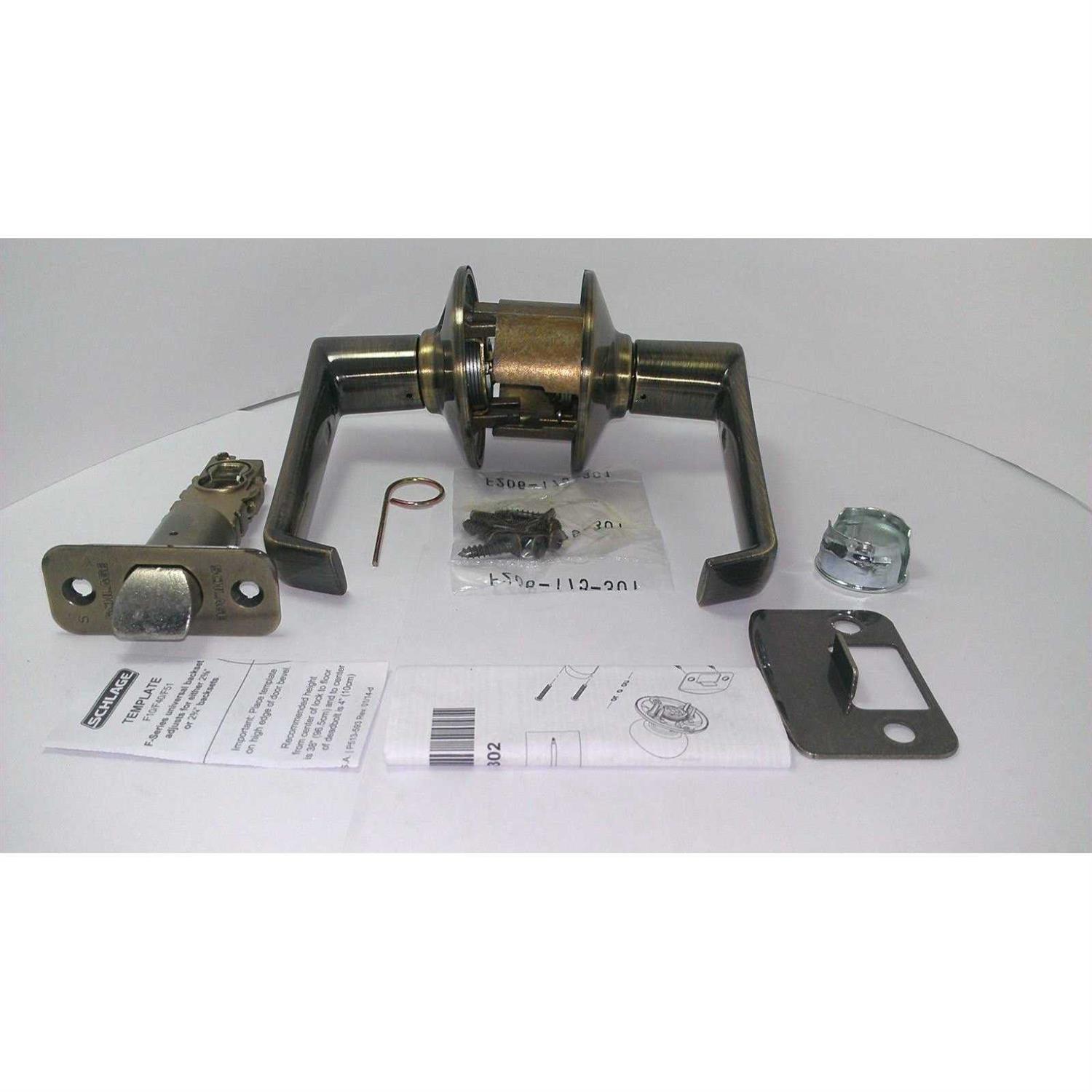 Schlage Elan Passage Lever F10 ELA - Cheap Fitting