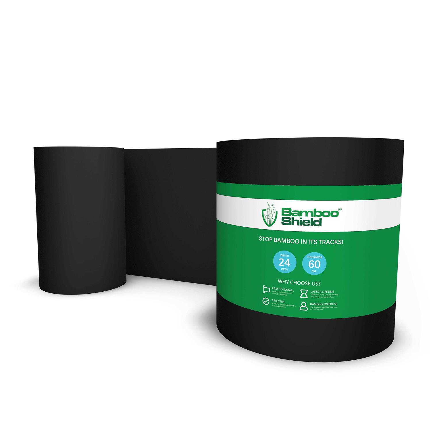 Bamboo Shield Polyethylene Root Barrier - Cheap Fitting